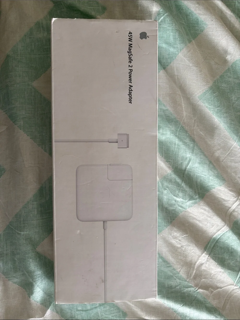 Apple White MagSafe 2 45W Power Adapter in Box